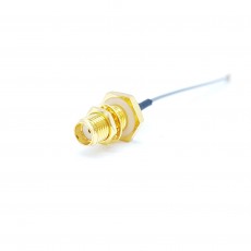 SMA(F)BH IP 방수형-MHF1 PIug 30mm Cable Assembly(Gold)