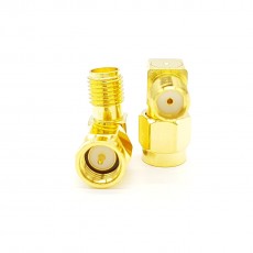 SMA(M) Right Angle SMA(F) 50ohm ADAPTOR DC~6GHz