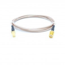 SMA(F)암컷-MCX(M)RA수컷 RG-316/S Cable Assembly 50옴