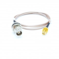 BNC(F)BH암컷-SMA(F)BH암컷 RG-316/S Cable Assembly 50옴