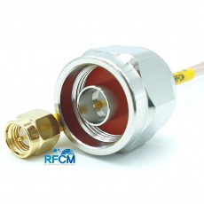 N(M)수컷-SMA(M)수컷 RG-316/S Cable Assembly 50옴