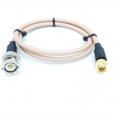 BNC(M)수컷-SMA(M)수컷 RG-400 40Cm Cable Assembly-50옴