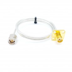 SMA(M)수컷-SMA(F)R4암컷 SF-085 Cable Assembly-50옴