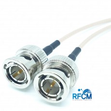 BNC(M)S/T-BNC(M)S/T-RG179 Cable Assembly 75옴