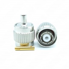 TNC(M)암컷 REVERS 일체형 50옴 RG-316 Crimp Connector