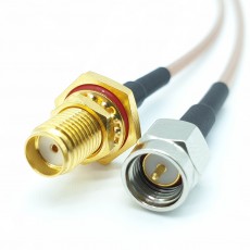 SMA(M)수컷-SMA(F)BH IP암컷 방수형RG-316/S Cable Assembly 50옴