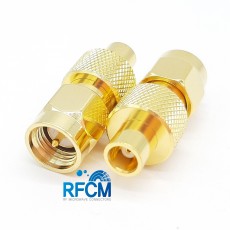 MCX(F)암컷 SMA(M)수컷 50ohm ADAPTOR DC~6GHz