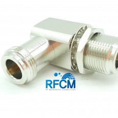 N(F) Right Angle N(F) Bulk Head 50ohm ADAPTOR