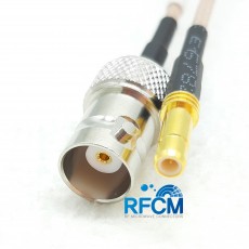 BNC(F)-SMB(M) RG-316S 40Cm Cable Assembly-50ohm